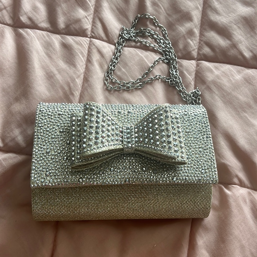 INC Leesie Bow Clutch